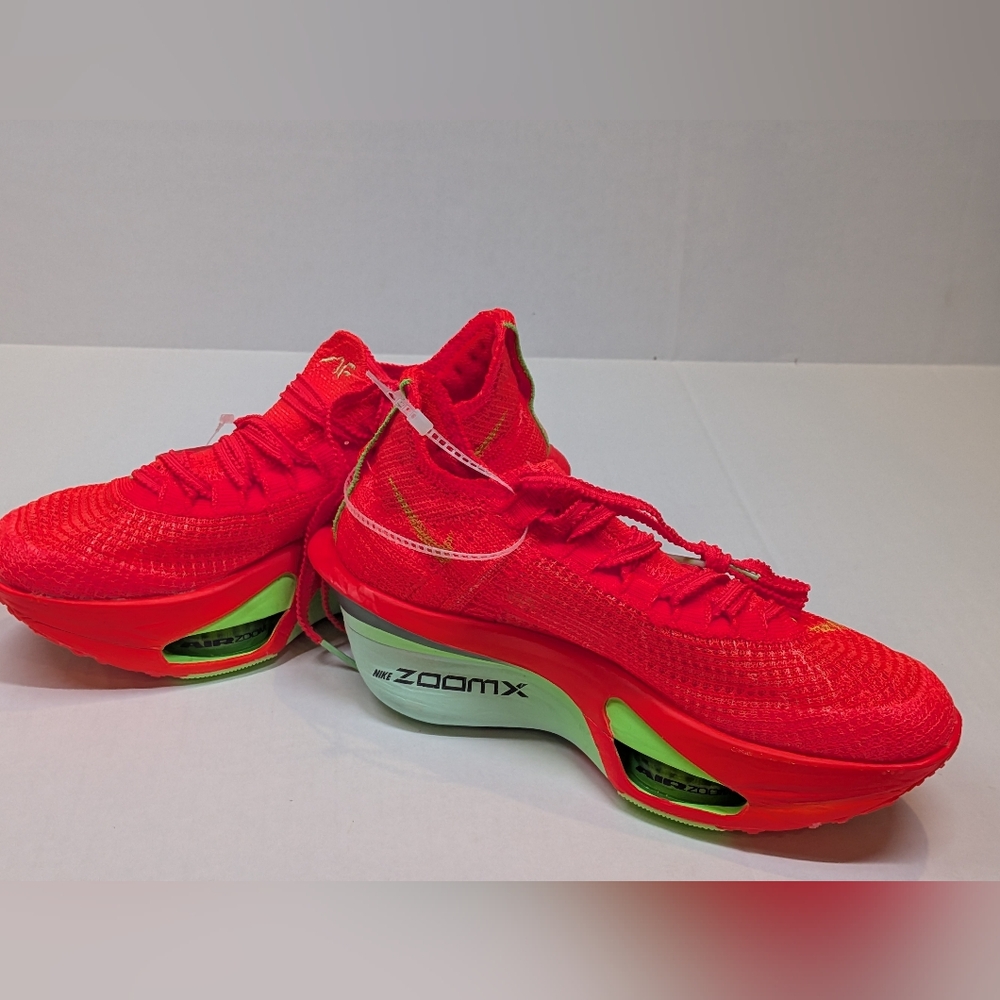 Nike Zoom Fly 6 Bright Crimson Lime Blast FD8315-600 Size 6 - Picture 2 of 9